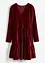 Mini-robe en velours élastique, bonprix