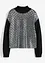 Pull en maille avec imprimé brillant, RAINBOW