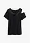 T-shirt à application de strass et découpes, BODYFLIRT