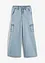 Jean cargo large, taille mi-haute, bonprix