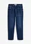 Jean mom taille haute, peu extensible, cropped, bonprix