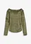 T-shirt manches longues en viscose douce, bonprix