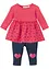 Robe sweat-shirt et legging bébé (Ens. 2 pces.) coton, bpc bonprix collection