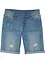 Short en jean extensible taille mi-haute, bonprix