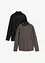 Lot de 2 T-shirts manches longues 100% coton, bonprix