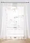 Lot de 2 voilages unis, bonprix