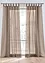 Lot de 2 voilages unis, bonprix