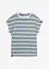 T-shirt en éponge, rayé, manches longues, bonprix