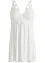 Nuisette en viscose avec broderies anglaises, bonprix