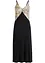 Nuisette longue en viscose avec broderies, bonprix