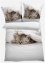 Parure de lit réversible avec chat, bpc living bonprix collection
