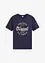 T-shirt col V, 100% coton, bonprix