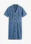 Robe mini en denim, bonprix