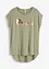 T-shirt long en viscose mélangée, bonprix