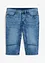 Bermuda long et léger en jean extensible, Regular, bonprix