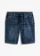Bermuda taille élastiquée en léger denim, slim, bonprix