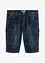 Bermuda long poches cargo en denim léger, coupe loose, bonprix
