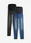 Lot de 2 jeggings de grossesse en coton majoritaire, Skinny, bonprix