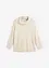Pull col roulé duveteux, bonprix
