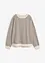 Sweat-shirt oversize, rayé, bonprix