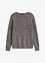 Pull en grosses mailles avec fil brillant, bonprix