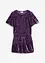 T-shirt et jupe en velours pour fille (ens. 2 pces), bonprix