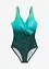 Maillot 1 pièce sculptant, maintien modéré, style portefeuille, bonprix