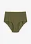 Bas de bikini taille haute, échancrure normale, bonprix