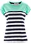 T-shirt en coton flammé, bonprix