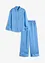 Pyjama oversize tissé en satin, bonprix