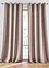 Lot de 2 rideaux en microfibre, bonprix