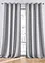 Lot de 2 rideaux en microfibre, bonprix