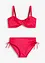 Bikini balconnet (ens. 2 pces) en matière brillante, bonprix