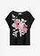 T-shirt à empiècement tissé, bonprix
