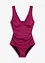 Maillot 1 pièce sculptant à larges bretelles, maintien modéré, bonprix