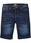 Bermuda confortable en jean et molleton, Regular, bonprix