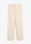 Jean droit taille haute, peu extensible, bonprix