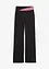 Pantalon de sport en coton, jambes évasées, bonprix