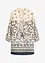 Robe courte bohème, aspect lin, bonprix