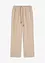 Pantalon large et texturé, bonprix