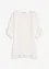 Blouse texturée avec bande de dentelle, bonprix