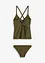 Tankini (ens. 2 pces) à volants, bonprix