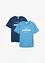 Lot de 2 T-shirts 100% coton, bonprix