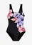 Maillot 1 pièce sculptant, maintien léger, bonprix