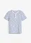 T-shirt à col Henley, 100% coton, bonprix