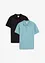 Lot de 2 polos en jersey 100% coton, bonprix