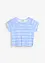 T-shirt court et côtelé, bonprix