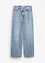 Jean large, taille mi-haute, peu extensible, bonprix