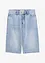 Bermuda en jean taille mi-haute, peu extensible, bonprix