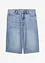 Bermuda en jean taille mi-haute, peu extensible, bonprix